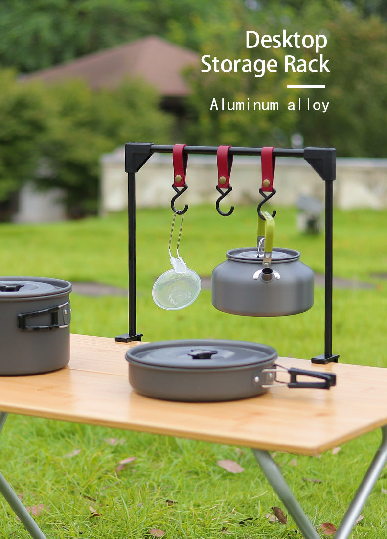 Outdoor Camping Rack For Desk Adjustable