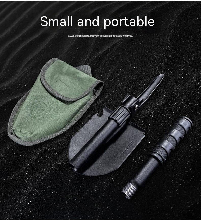 Multifunctional Emergency Folding Shovel