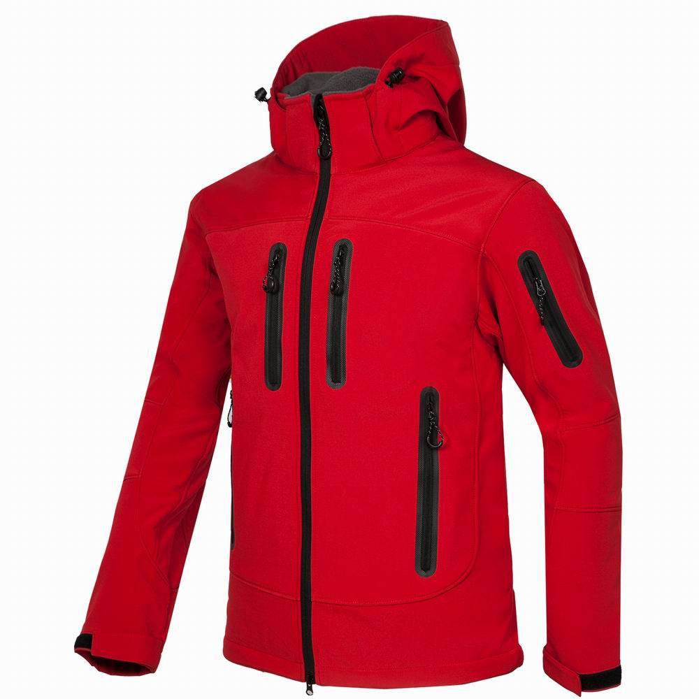 Outdoor Mountaineering Soft Shell Velvet-Lined Jacket