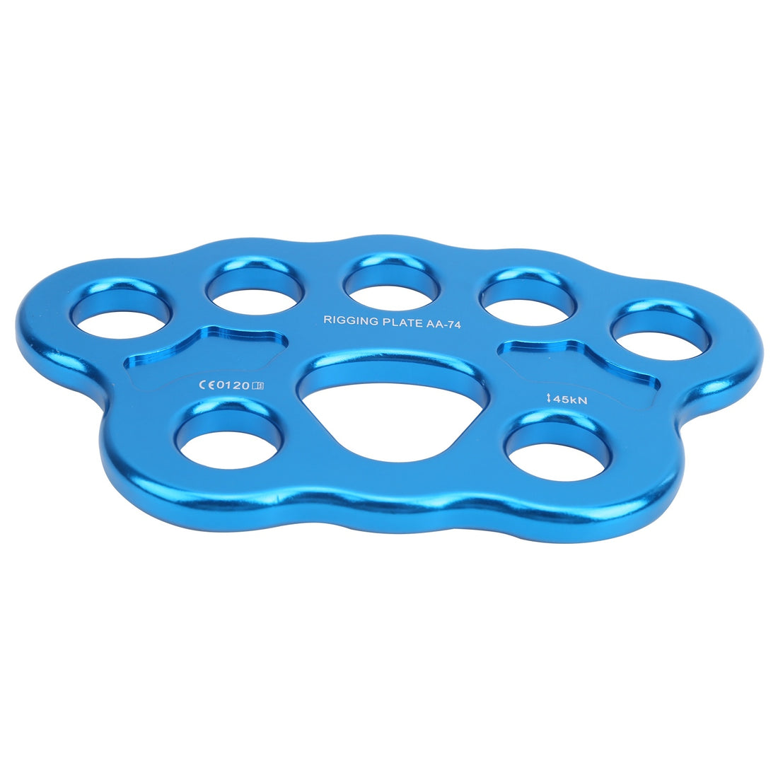 Rock Climbing 45KN 8‑Hole Rigging Plate Multi Anchor