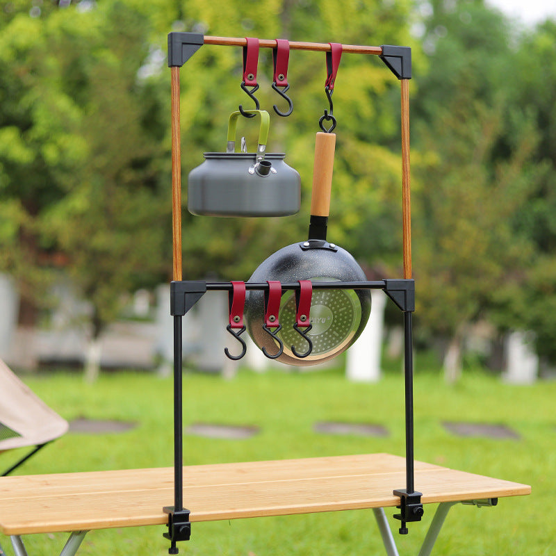 Outdoor Camping Rack For Desk Adjustable