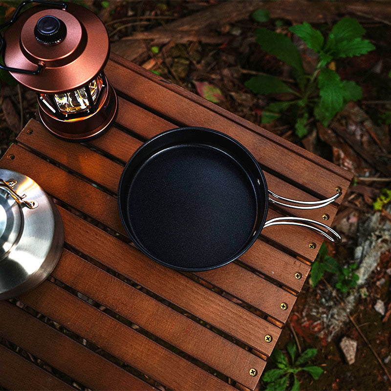 Outdoor 4 Piece Stainless Steel Jacketed Pot Set