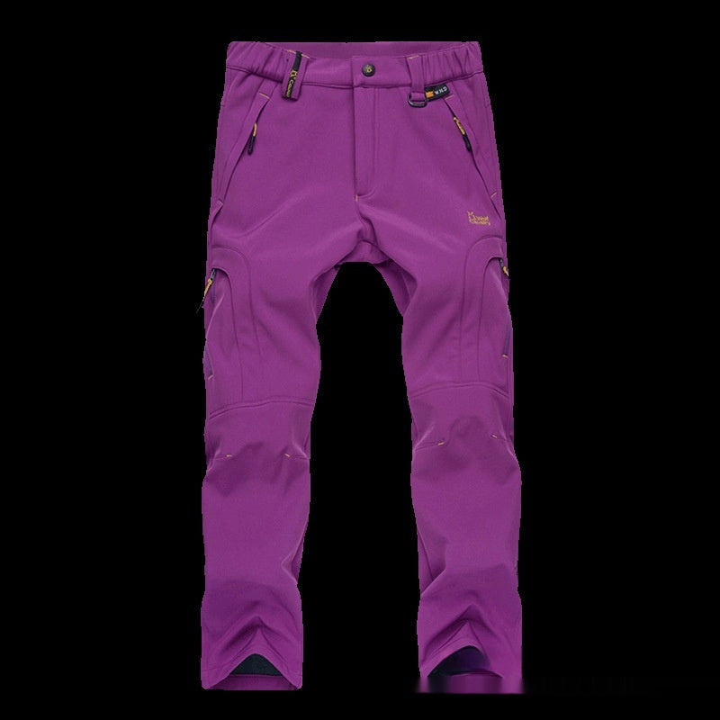 Outdoor Waterproof Warm And Loose Climbing Pants