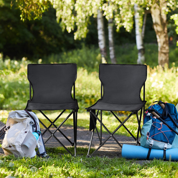 Black Camping Chair